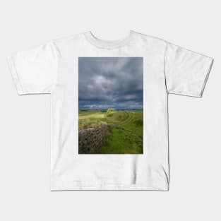 Hadrian's Wall - Cuddey's Crag Kids T-Shirt